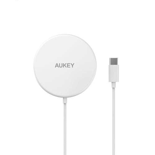 AUKEY LC-A1 Aircore 15W Magnetic Wireless Charger - White - £6.50 Delivered (using code) @ MyMemory