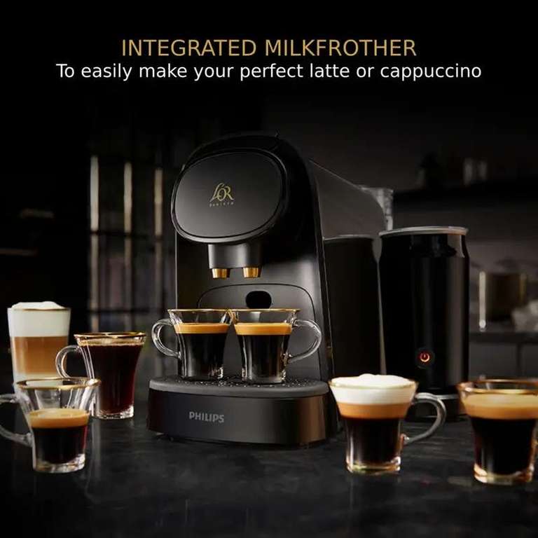 L'OR Barista Original Latte Bundle Machine With Frother And 300 Capsules - £118 Delivered @ Lorespresso