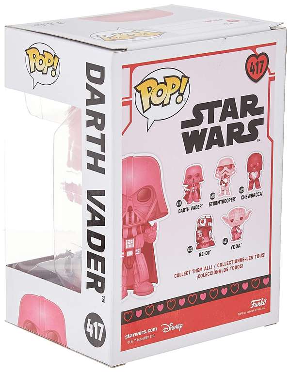 Funko Pop! Star Wars: Valentines Darth Vader with Heart NEW