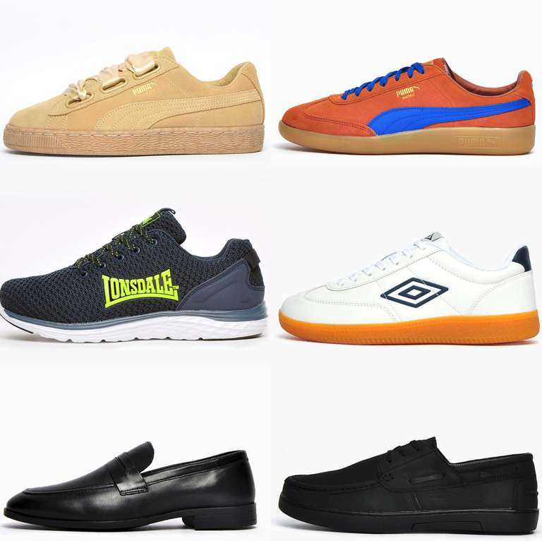 Up to 70% Off Footwear Sale & Extra 20% Off with Code + Free Delivery, Includes All Clearance Lines (Min Spend £10) @ Express Trainers