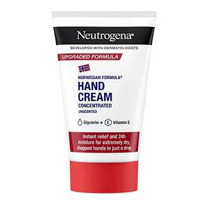Neutrogena Norwegian Concentrated Unscented Hand Cream 50ml: £2.49 With Voucher @ Amazon