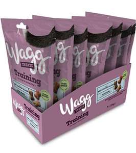 Wagg Dog Treats, Puppy Training Treats Chicken, Beef & Lamb 125 g, Pack of 7 £5.10 with code / £4.84 Subscribe & Save @ Amazon