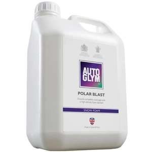 Autoglym Polar Blast, 2.5L - Thick Snow Foam Pre-Wash pH Neutral Car Cleaner - Free Collection