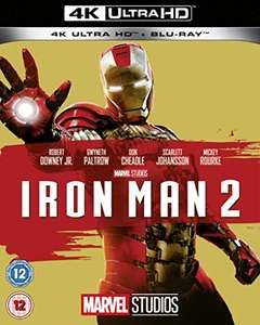 Iron Man 2 4K Blu Ray £8.99 sold by D&B Entertainment @ Amazon