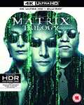 The Matrix Trilogy [4K Ultra-HD] £21.64 @ Amazon