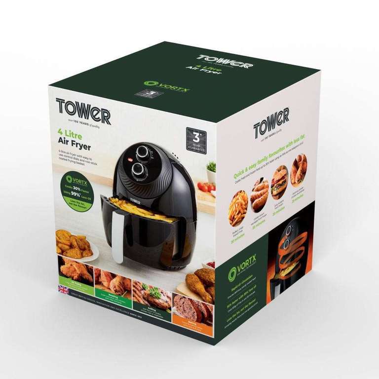 TOWER T17082 4L Air Fryer - £35 (When you spend £20+) in store @ Food Warehouse (Walsall)