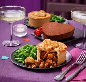 Tesco's Finest Valentines Meal Deal: 1 x Main 1 x Side 1 x Dessert and 1 x Drink £12 - Clubcard Price @ Tesco