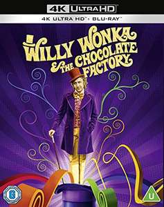 Willy Wonka & The Chocolate Factory [4K UHD Blu-ray] £11.99 @ Amazon