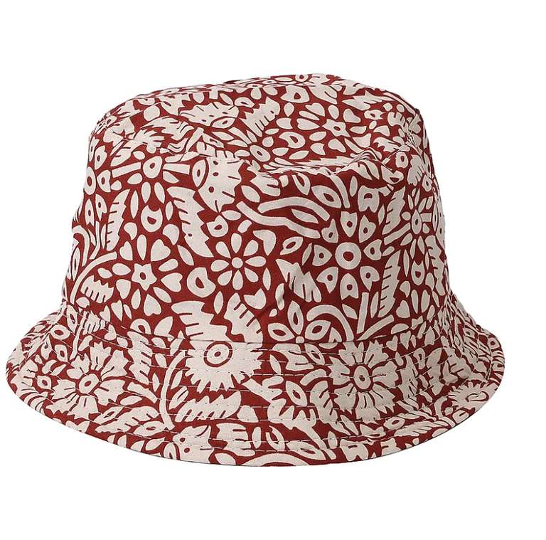2 Piece Set - Floral Pattern Hat + HandBag with Zipper Closure - £4.99 + Free Delivery With Code - @ The Jewellery Channel