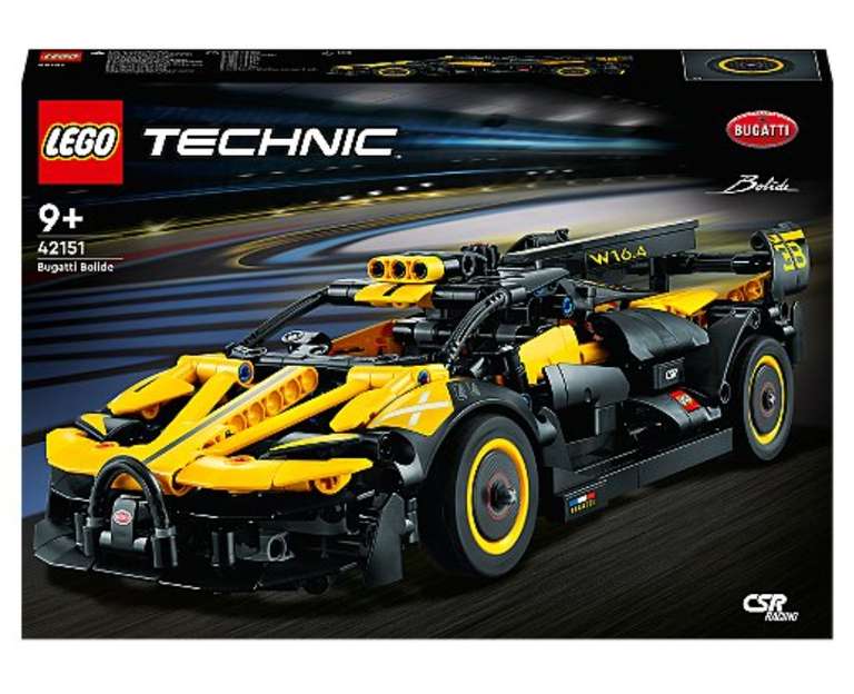 LEGO Technic 42115 Lamborghini Sián FKP £204.75 & 42151 Bugatti Bolide £22.50 (at basket)/ Speed Champions 76911 & 76912 £14 @ ASDA George