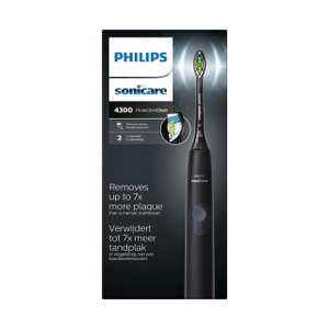 Philips Sonicare Protective Clean 4300 Black or White + tea towel or wooden spoon - £48.25 With Code (New Customers Only)