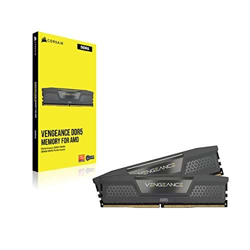 Corsair VENGEANCE DDR5 32GB (2x16GB) 6000MHz C36 £109.99 @ Amazon