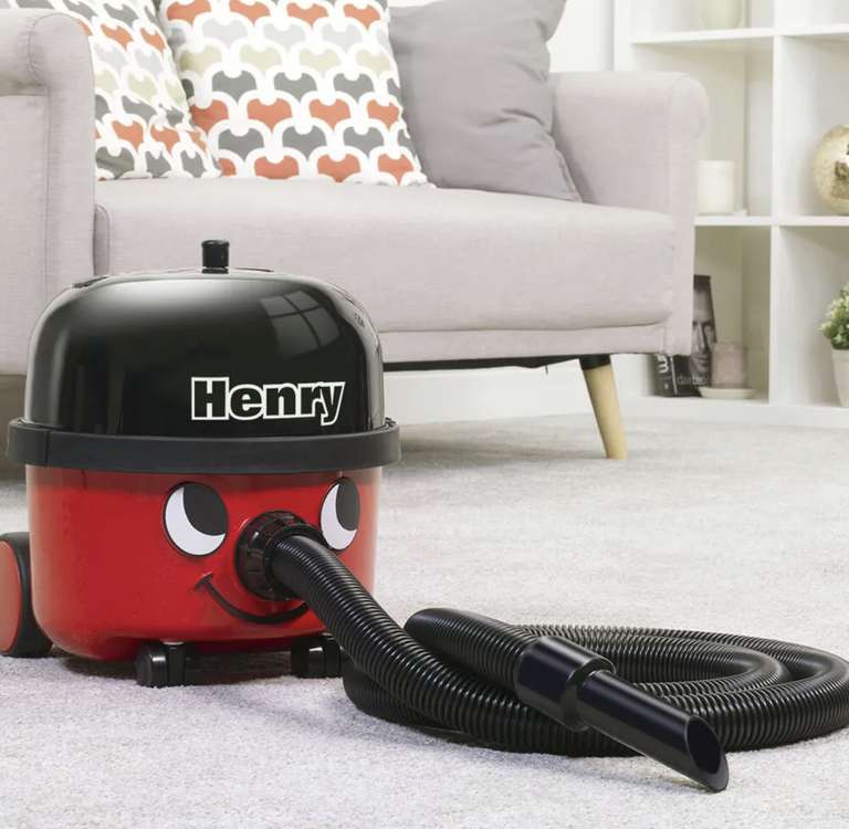 Henry Red Vacuum Cleaner - HVR160 With Code - Henry