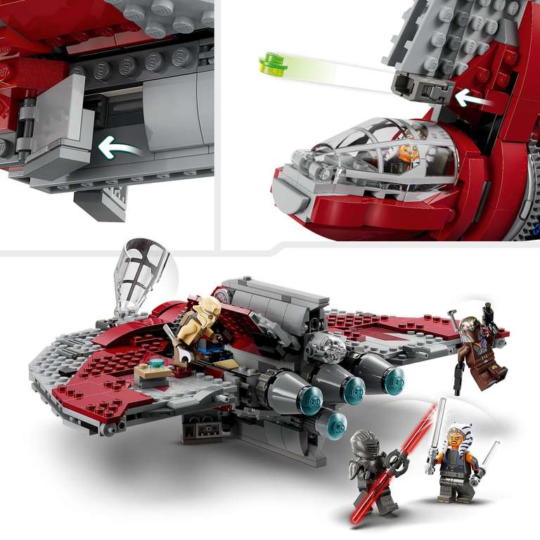 LEGO 75362 Star Wars Ahsoka Tano's T-6 Jedi Shuttle