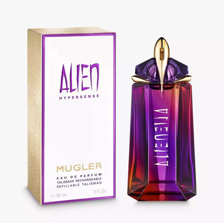 MUGLER Alien Hypersense Eau De Parfum 90ml now 83.19 with code