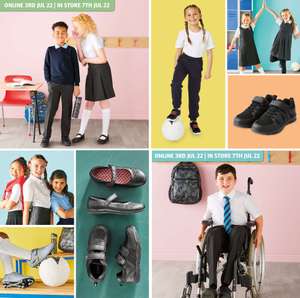 Aldi School Event online & instore - Backpack & Stationery Offers + Full School Uniform Bundle £5