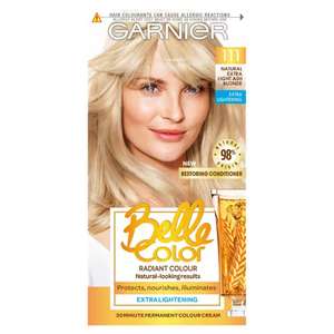 Garnier Belle Color 111 Extra Light Ash Blonde Permanent Hair Dye £3.50 @ Asda