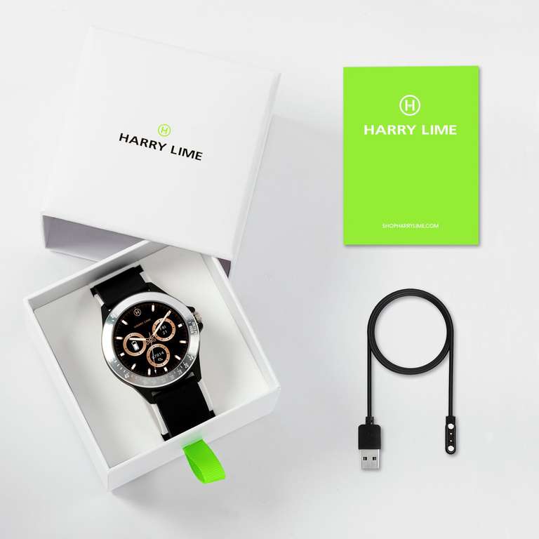Harry Lime Black Smart Watch And Ear Pod Set - £52.49 + Free Click & Collect - @ Argos
