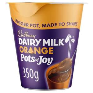Cadbury Dairy Milk Chocolate Orange Pots of Joy 350g