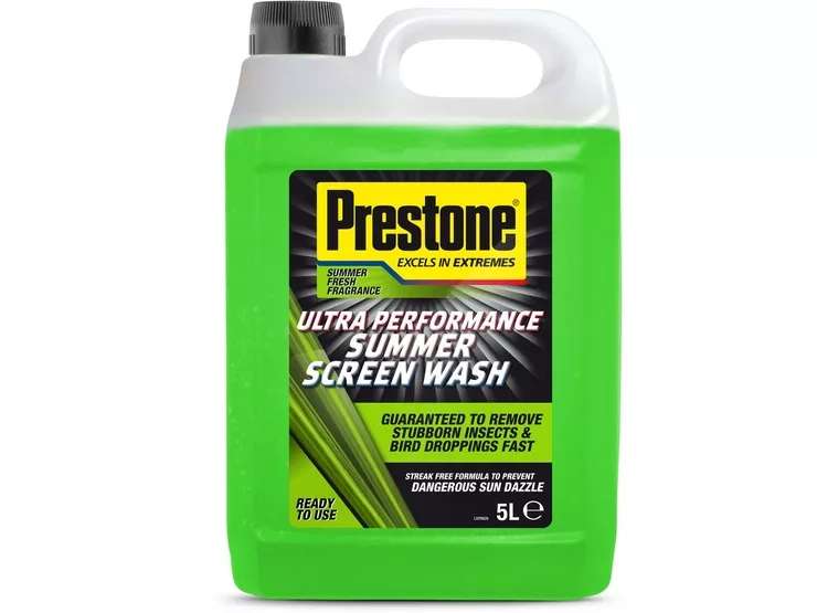 Prestone Summer Screenwash 5Ltr - £2.49 with free collection @ Halfords