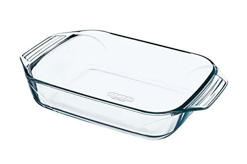 Pyrex 8023510 Set of 3 Borosilicate Glass Oven Plates – Extreme Resistance sold by International Cookware Ltd FB Amazon