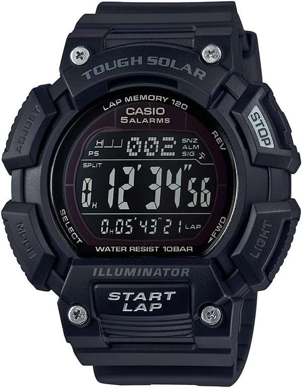 Casio Tough Solar Digital Quartz Men's Watch STLS-110H-1B2CF via Amazon US
