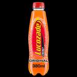 Lucozade Energy Original - 24 Bottles x 380ml - Sparkling Glucose Energy Drink - Made with Sugars & Sweeteners - Refreshing & Great Flavour