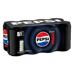 Pepsi Max 8x330ml (All Flavours) 50% off Via Shopmium app