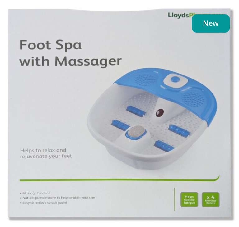 Lloyds Pharmacy Foot spa with massager