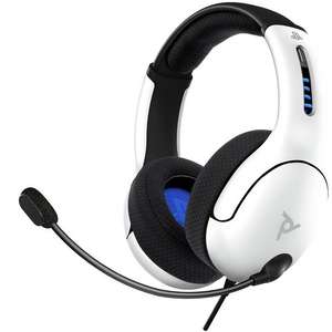 PDP Licensed LVL50 Stereo PS5, PS4 & PC Headset - White £13.99 free Click & Collect @ Argos