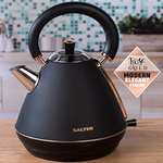 Salter Pyramid Kettle, Black/Rose Gold - £24.99 - Sold and Fulfilled by homeofbrands via Amazon