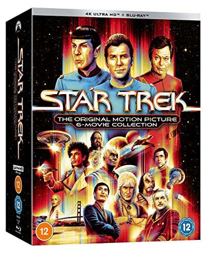 Star Trek: The Original Motion Picture Collection [4K UHD + Blu-ray] - £81.41 delivered @ Amazon