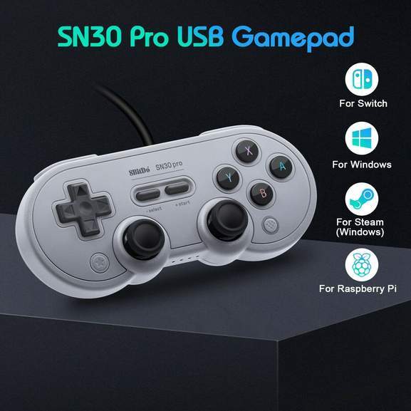 8bitdo Sn30 Pro Usb Gamepad G Classic Edition 69 At Amazon Hotukdeals