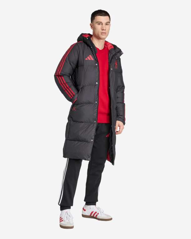 LFC adidas Mens 25/26 Long Down Jacket - Size S-L