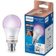 Philips Wiz B22 Colour Smart LED Wi-Fi Bulb950/7638 - £11.99 (Free Collection) @ Argos