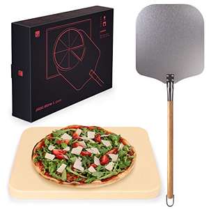 Blumtal Pizza Stone Set with Pizza Peel £29.74 - Sold by Everbrent / Fulfilled By amazon