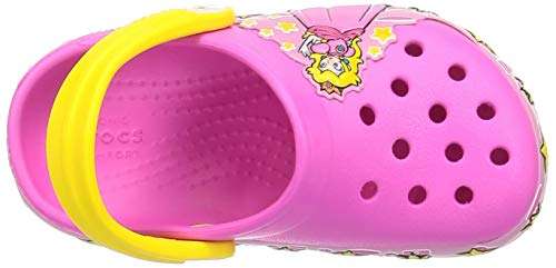 Crocs Unisex Kid's Fl Princess Peach Lights Clog K - Child Size 6 - £12.65 @ Amazon