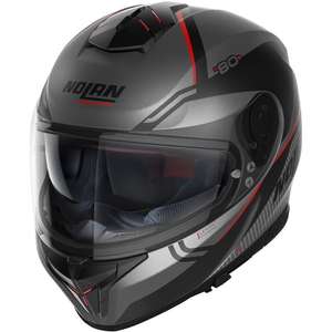 Nolan N80-8 Astute N-Com 024 Full Face Motorcycle Helmet with Sunvisor - m_and_p