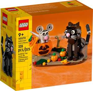 LEGO Seasonal 40570 Halloween Cat & Mouse (Free Click & Collect)