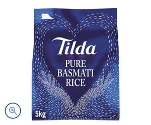 Tilda Pure Basmati Rice 5Kg Clubcard Price
