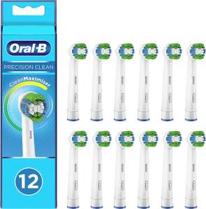 Oral-B Precision Clean Electric Toothbrush Head, with CleanMaximiser Technology Pack Of 12 £21.99 (£20.89 with Subscribe & Save) @ Amazon