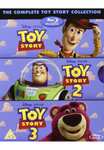 The Complete Toy Story Collection: Toy Story / Toy Story 2 / Toy Story 3 Blu-ray (used) £2.87 with code @ World of Books