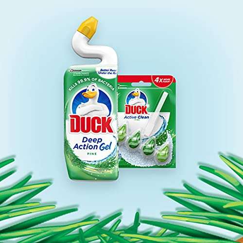 Duck Gel Pine Liquid Toilet Cleaner 4 for £3.75 @ Amazon