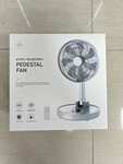 TriPole Standing Fan, 12000mAh Rechargeable Floor Fan 6 Speeds Foldable Pedestal Fan-6 Timer Settings w/Voucher - Sold by TriPole