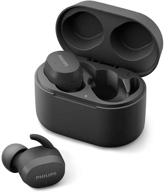 PHILIPS TAT3216BK True Wireless Bluetooth earphones with IPX5 water resistance, 6H/24H total play for £29.99 delivered using code @ MyMemory