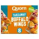 (Quorn Vegan Takeaway) 8 Crunchy Strips 245g/8 Vegan Buffalo Wings 250g/Southern Fried Wings 250g £1.50 Each @ Asda