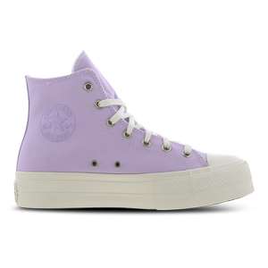 Converse Chuck Taylor All Star Lift Hi Platform Trainers in Pale Amethyst-Egret-Washed Lilac for £46.74 delivered (FLX members) @ Footlocker