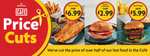 Morrisons Cafe Price Cuts - e.g Fish and Chips which is now £6.99 / Full Breakfast now £5.99 / Burgers with Chips and Coleslaw £5.99 + more
