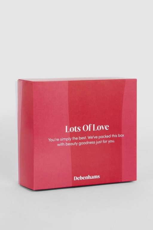 Lot's of Love' Beauty Box £19.99 Delivered @ Debenhams