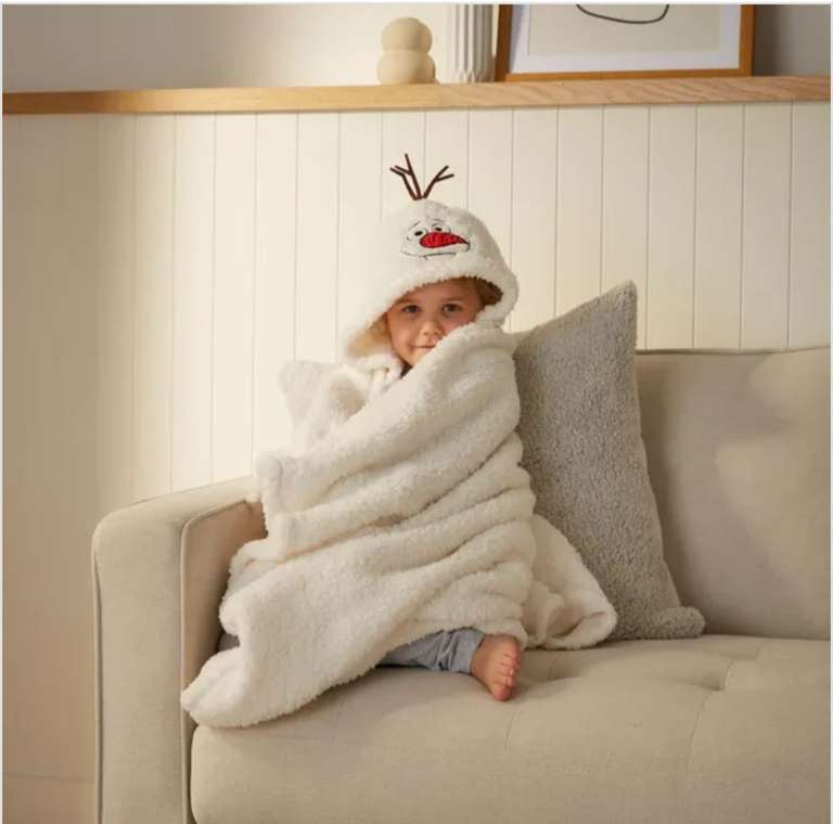 Olaf Hooded Blanket Free C C hotukdeals